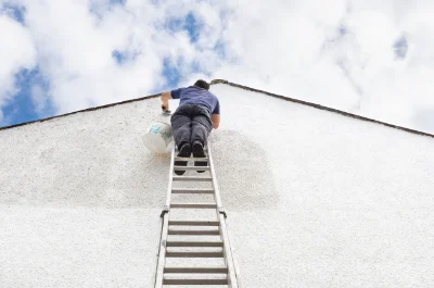 Peinture extérieure au Cros — façades et ravalement